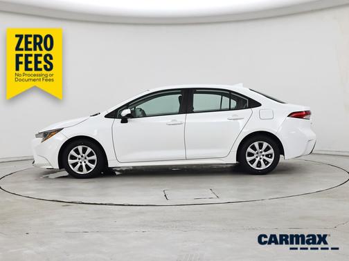 White 2020 Toyota Corolla LE