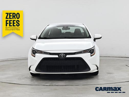 White 2020 Toyota Corolla LE