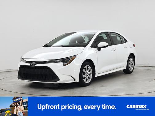 White 2020 Toyota Corolla LE