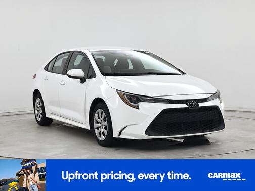 White 2020 Toyota Corolla LE
