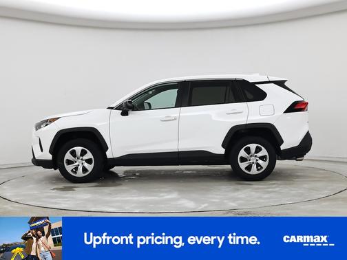 White 2022 Toyota RAV4 LE