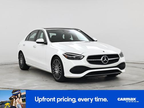 White 2023 Mercedes-Benz C-Class