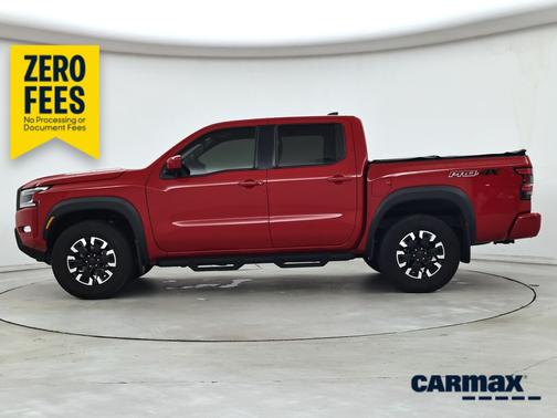 Red 2024 Nissan Frontier PRO-4X