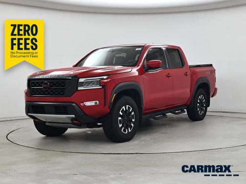 Red 2024 Nissan Frontier PRO-4X