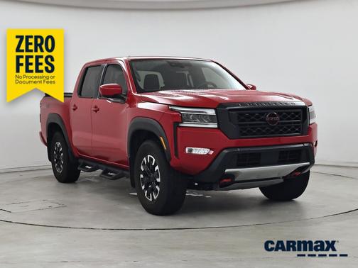 Red 2024 Nissan Frontier PRO-4X