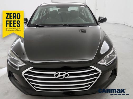 Black 2018 Hyundai ELANTRA SEL