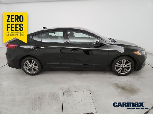Black 2018 Hyundai ELANTRA SEL