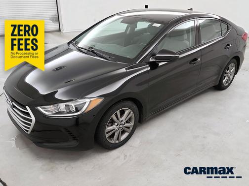 Black 2018 Hyundai ELANTRA SEL