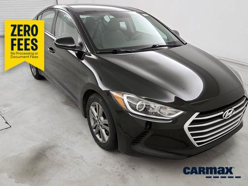 Black 2018 Hyundai ELANTRA SEL