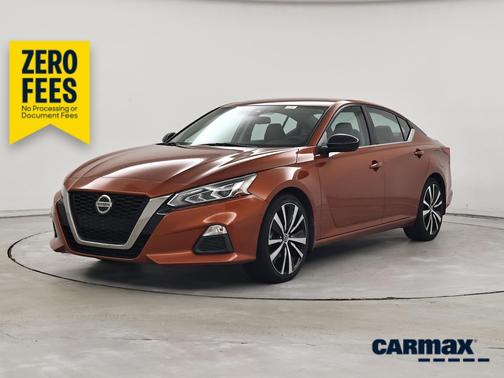 Orange 2021 Nissan Altima SR
