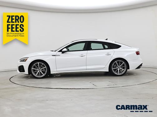 White 2025 Audi A5 Sportback S-Line Premium