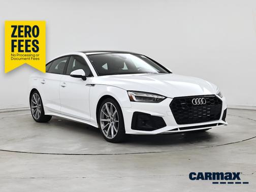 White 2025 Audi A5 Sportback S-Line Premium