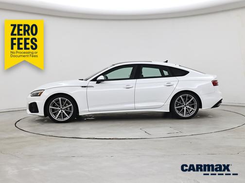 White 2025 Audi A5 Sportback S-Line Premium