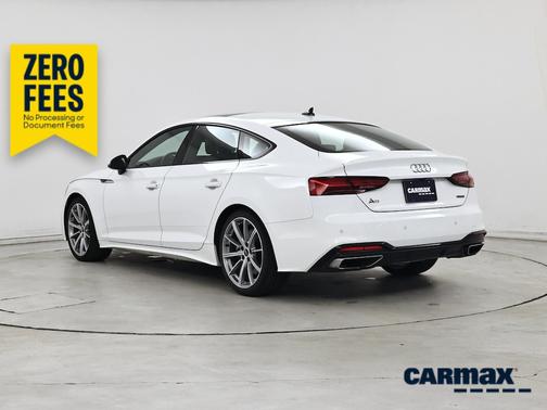 White 2025 Audi A5 Sportback S-Line Premium