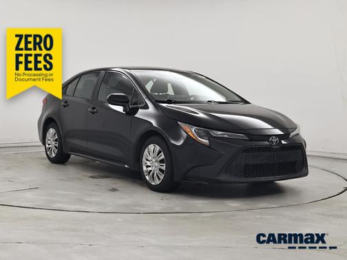 Black 2021 Toyota Corolla LE