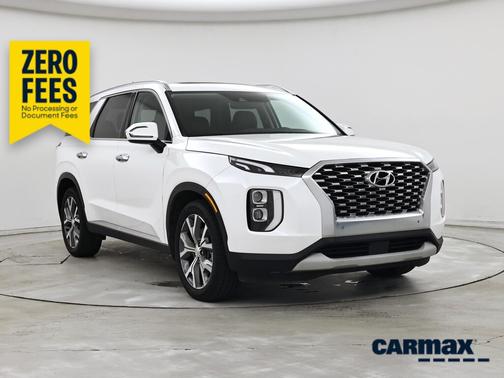 White 2020 Hyundai PALISADE SEL