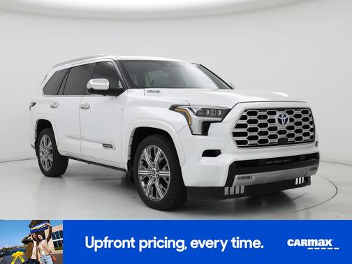 White 2024 Toyota Sequoia Capstone