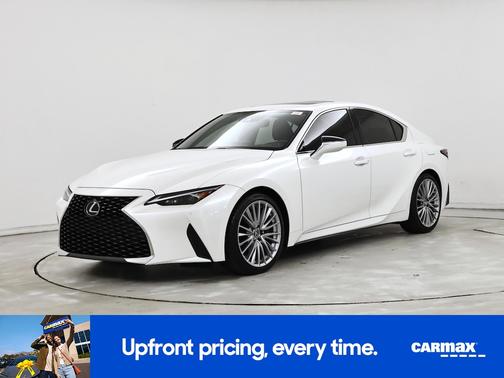 White 2025 Lexus IS 300