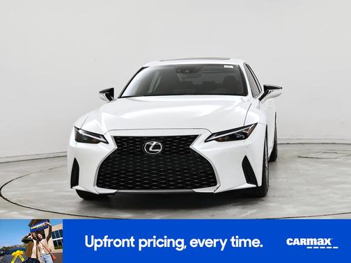 White 2025 Lexus IS 300