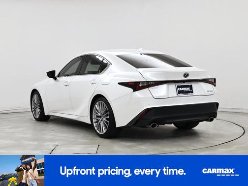White 2025 Lexus IS 300