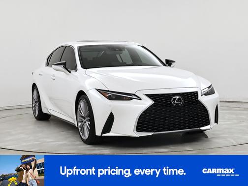 White 2025 Lexus IS 300