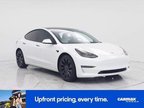 White 2023 Tesla Model 3 Performance