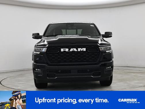 Black 2025 RAM 1500 Bighorn