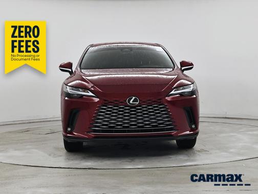 Red 2025 Lexus RX 350