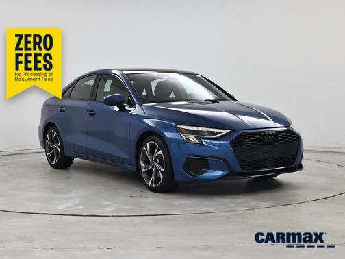 Blue 2023 Audi A3 Premium Plus