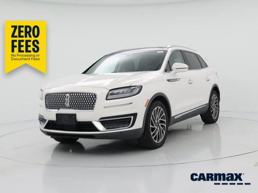 White 2019 Lincoln Nautilus Reserve