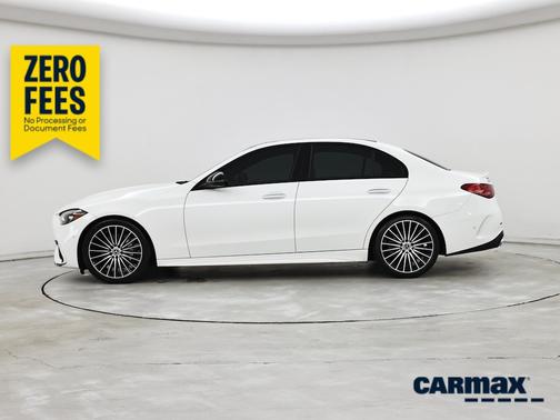 White 2022 Mercedes-Benz C-Class