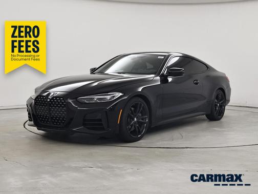 Black 2021 BMW M440 I xDrive
