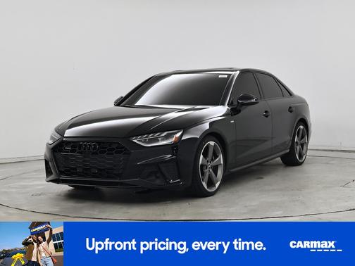 Black 2021 Audi A4 S-Line Premium Plus