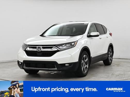 White 2018 Honda CR-V EX