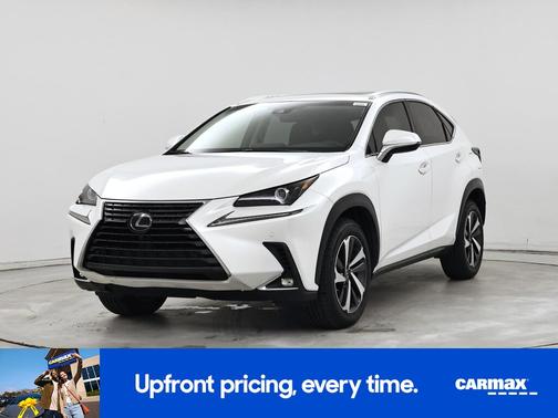 White 2019 Lexus NX 300 F-Sport