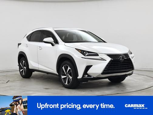 White 2019 Lexus NX 300 F-Sport