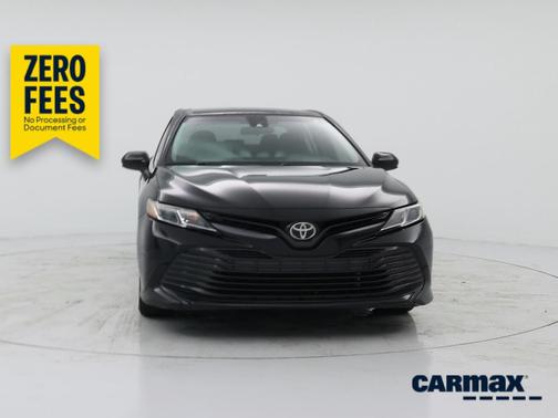 Black 2018 Toyota Camry LE