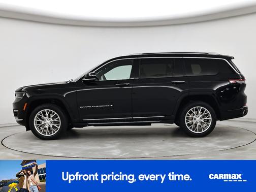 Black 2021 Jeep Grand Cherokee L Summit
