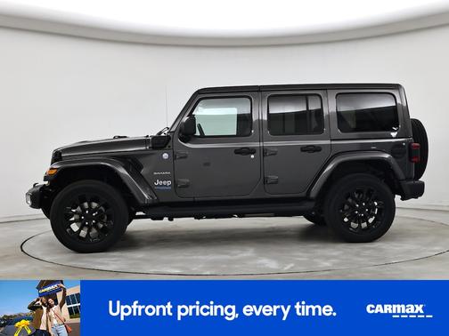 Gray 2021 Jeep Wrangler Unlimited 4xe Unlimited Sahara