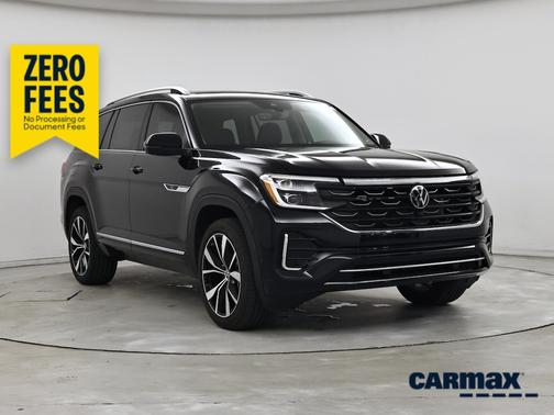 Black 2024 Volkswagen Atlas SEL Premium R-Line