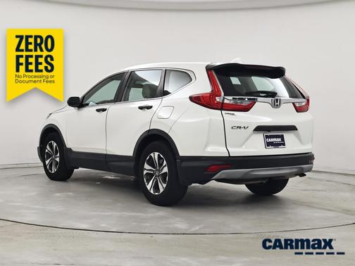 White 2017 Honda CR-V LX