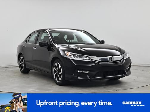 Black 2016 Honda Accord EX-L