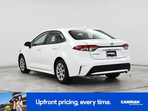 White 2021 Toyota Corolla LE
