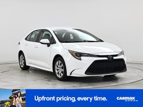 White 2021 Toyota Corolla LE