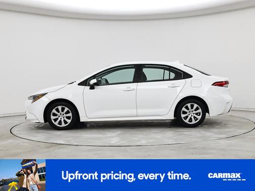 White 2021 Toyota Corolla LE