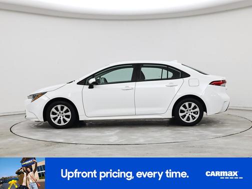 White 2021 Toyota Corolla LE