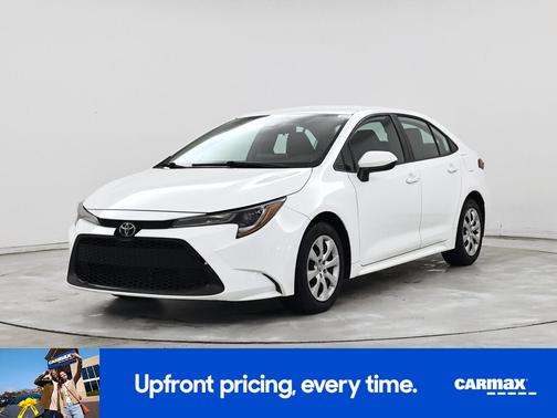 White 2021 Toyota Corolla LE