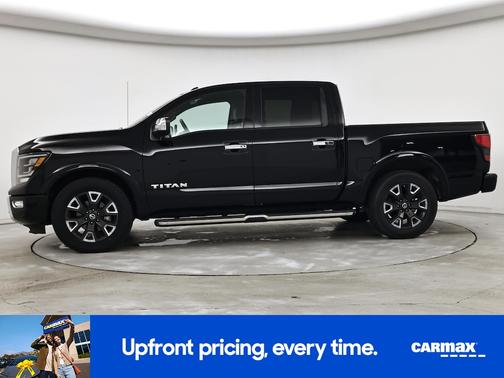 Black 2021 Nissan Titan Platinum Reserve
