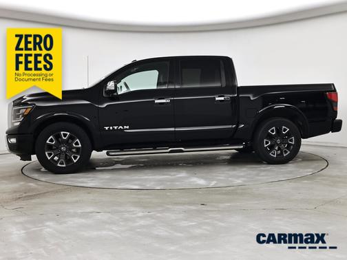 Black 2021 Nissan Titan Platinum Reserve
