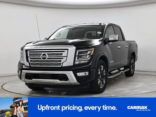 Black 2021 Nissan Titan Platinum Reserve